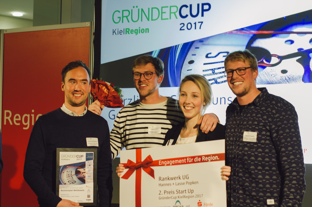Rankwerk räumt ab beim GründerCup 2017